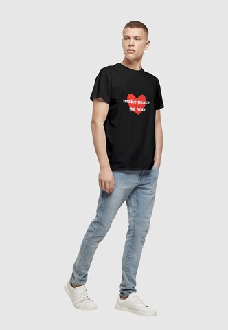 T-Shirt 'Peace' Merchcode en noir