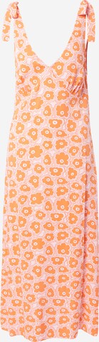 florence by mills exclusive for ABOUT YOU Dress 'Golden Hour' in Orange: front