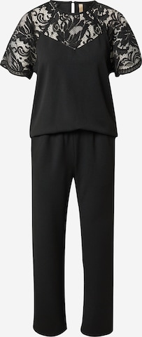 Soyaconcept - Jumpsuit 'Siham' en negro: frente