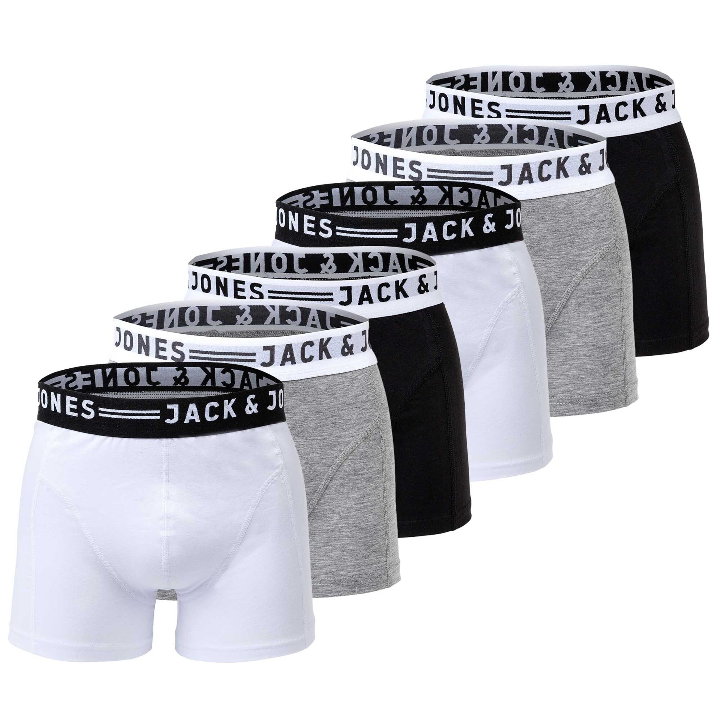 JACK & JONES Boxershorts in Grau: Vorderseite