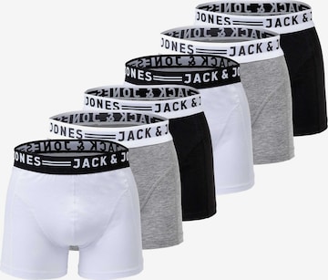 JACK & JONES Boxershorts in Grijs: voorkant