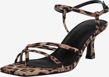 Pull&Bear Remmisandaalit värissä monivärinen: etupuoli