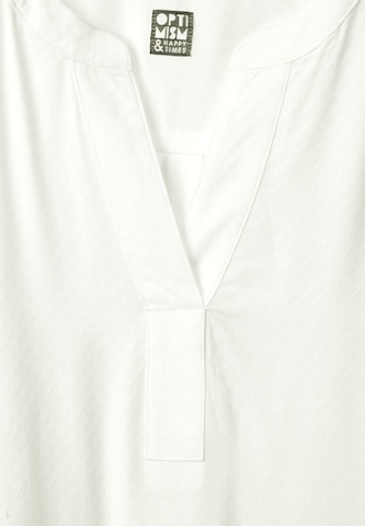 CECIL Bluse 'Dobby ' in Weiß