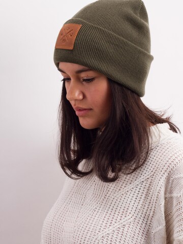 Manufaktur13 Beanie 'Rough' in Green