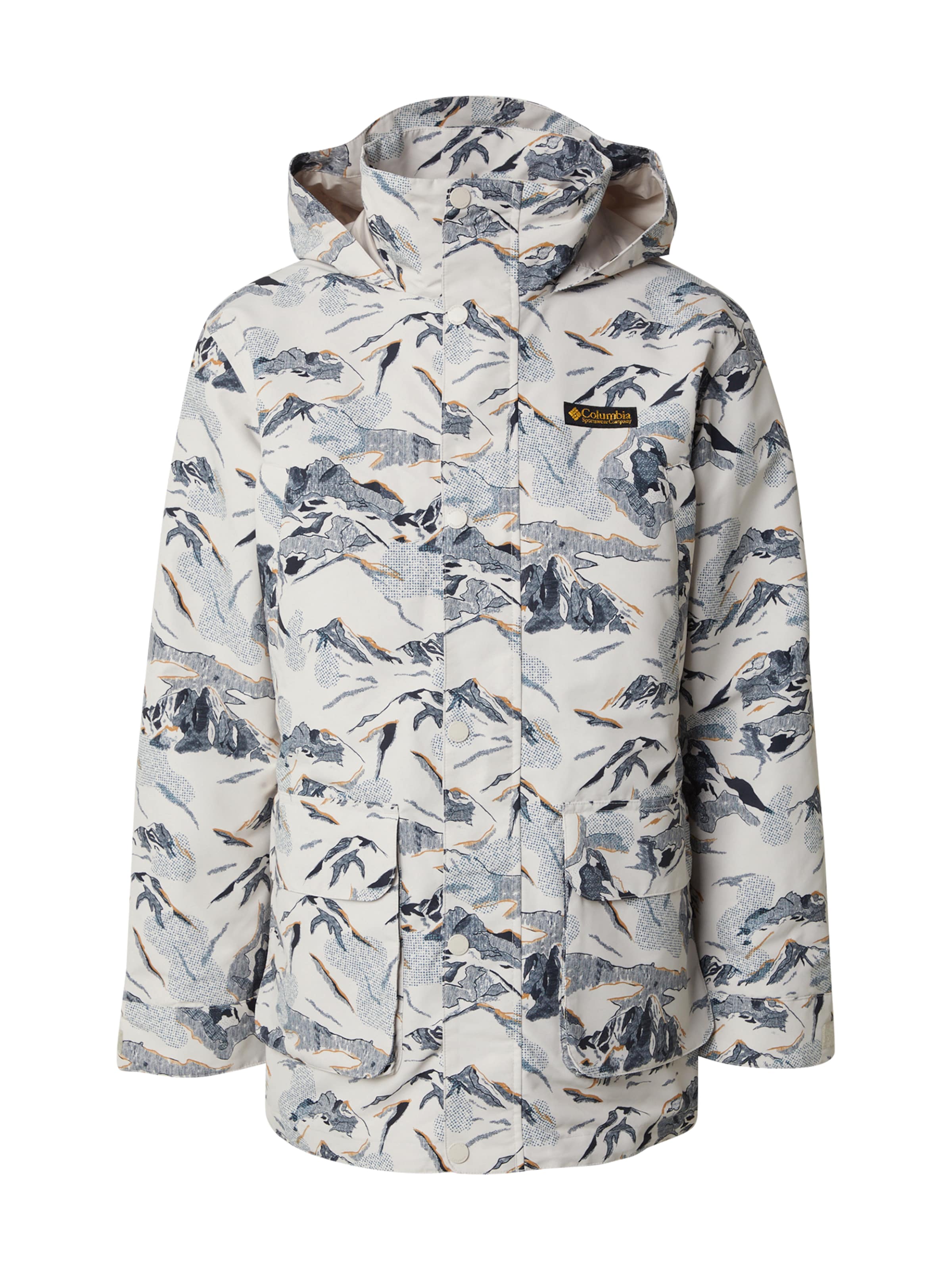 COLUMBIA Vabaajajope 'Cascades Interchange', värv hall: eest vaates