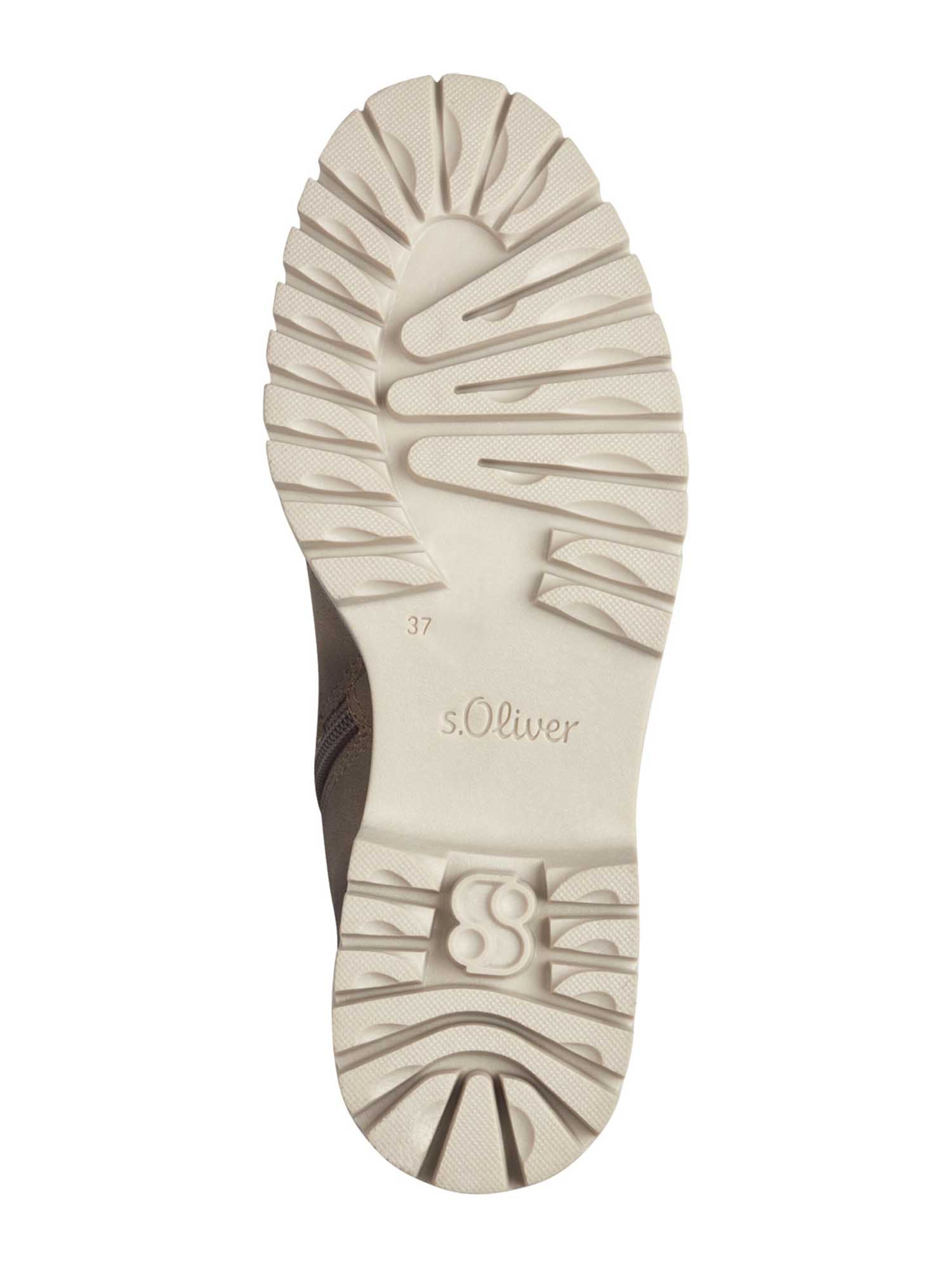 s.Oliver Lace-up bootie in Brown