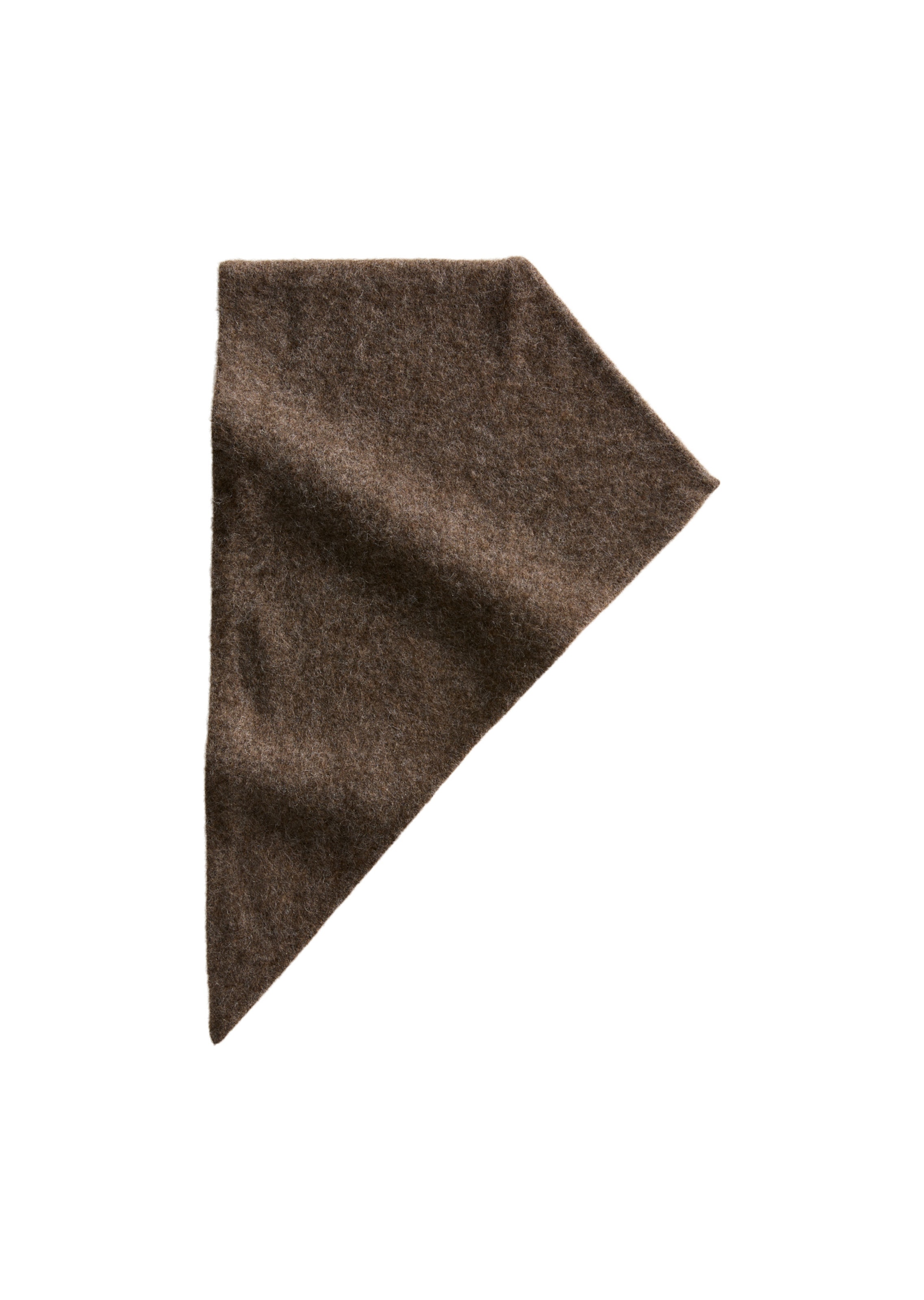 Écharpe Marc O'Polo en marron : au dessus
