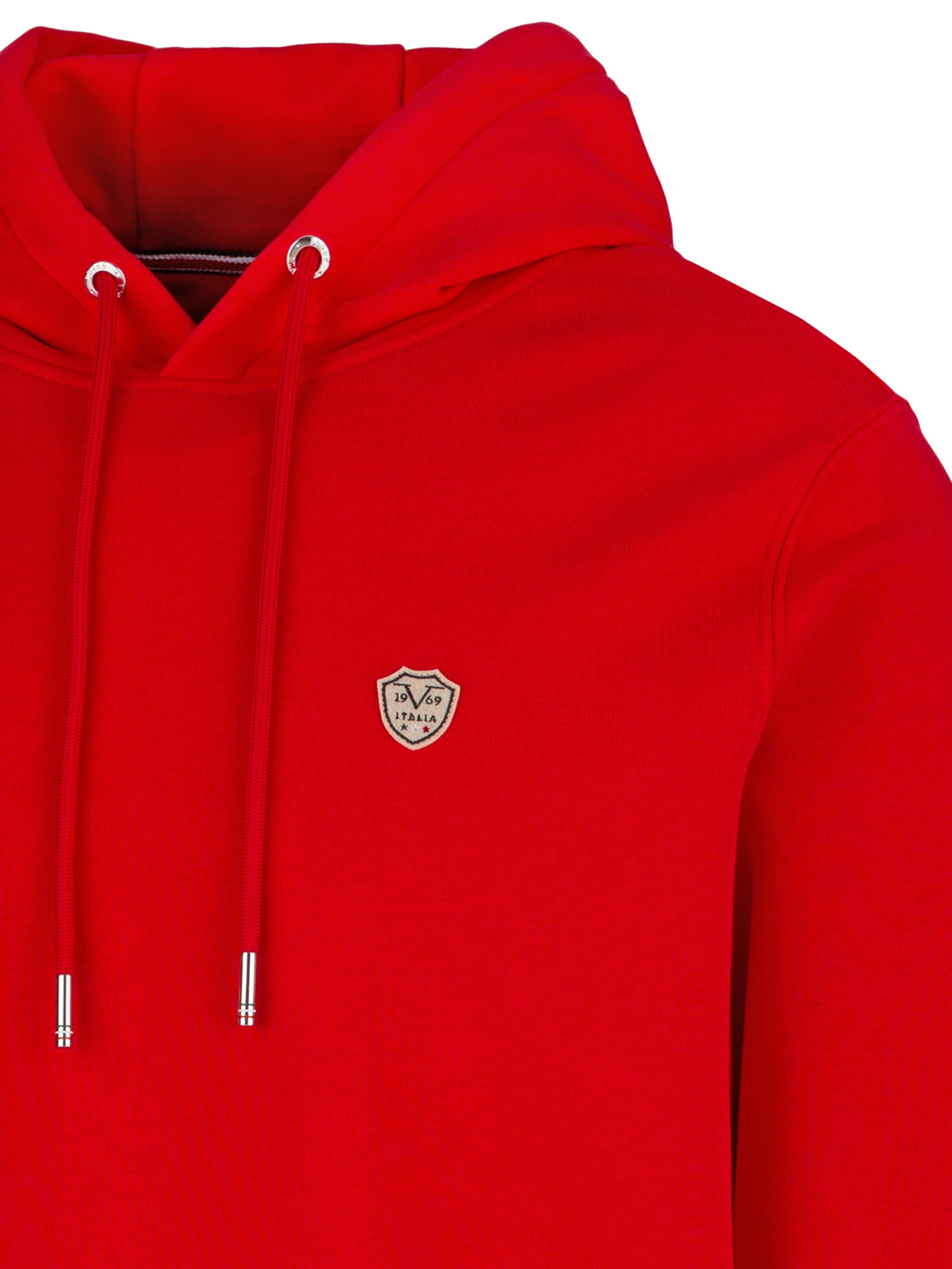 19V69 ITALIA Collegepaita 'Matteo' värissä punainen