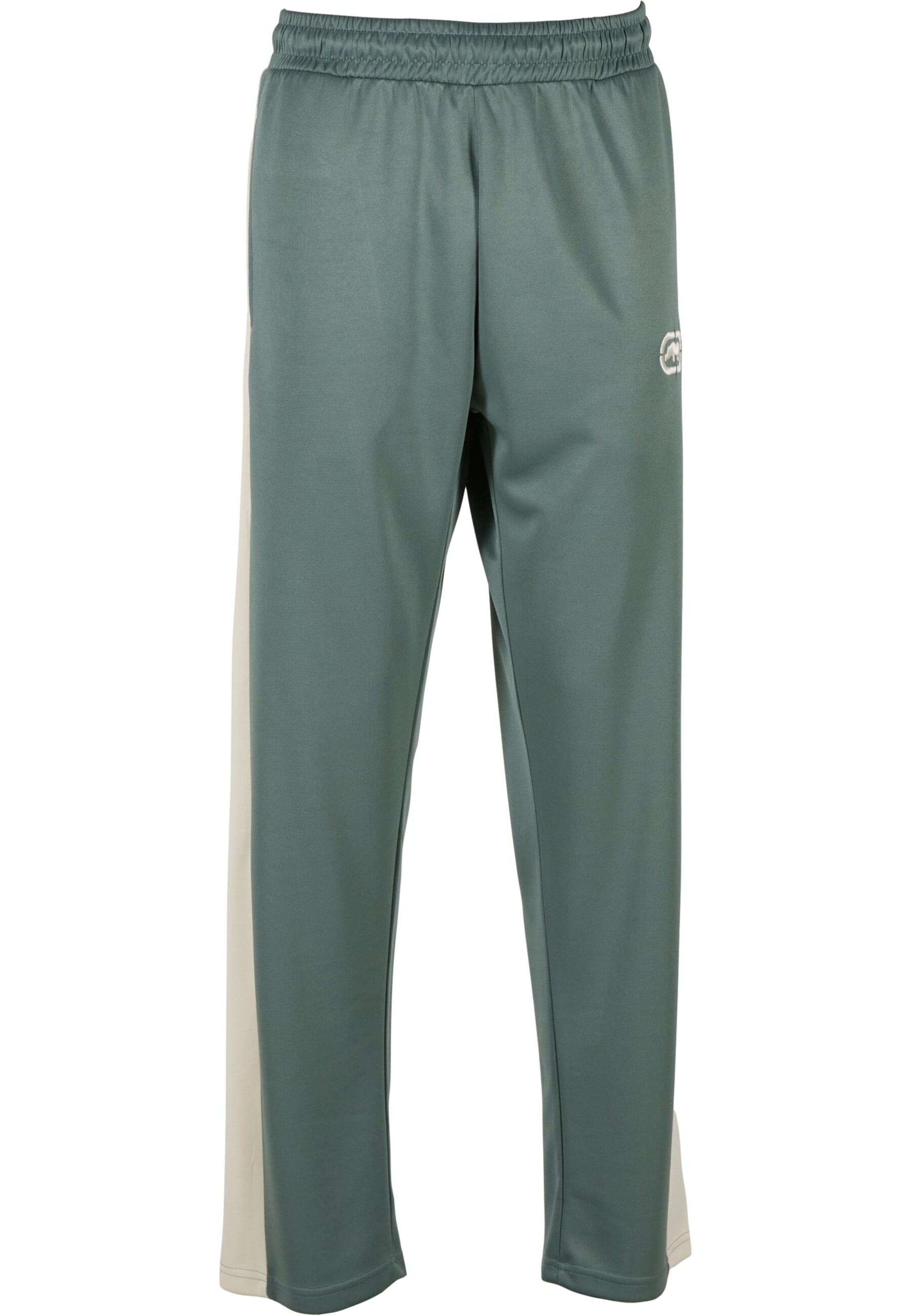 Loosefit Pantalon 'Corner' Ecko Unlimited en vert : devant