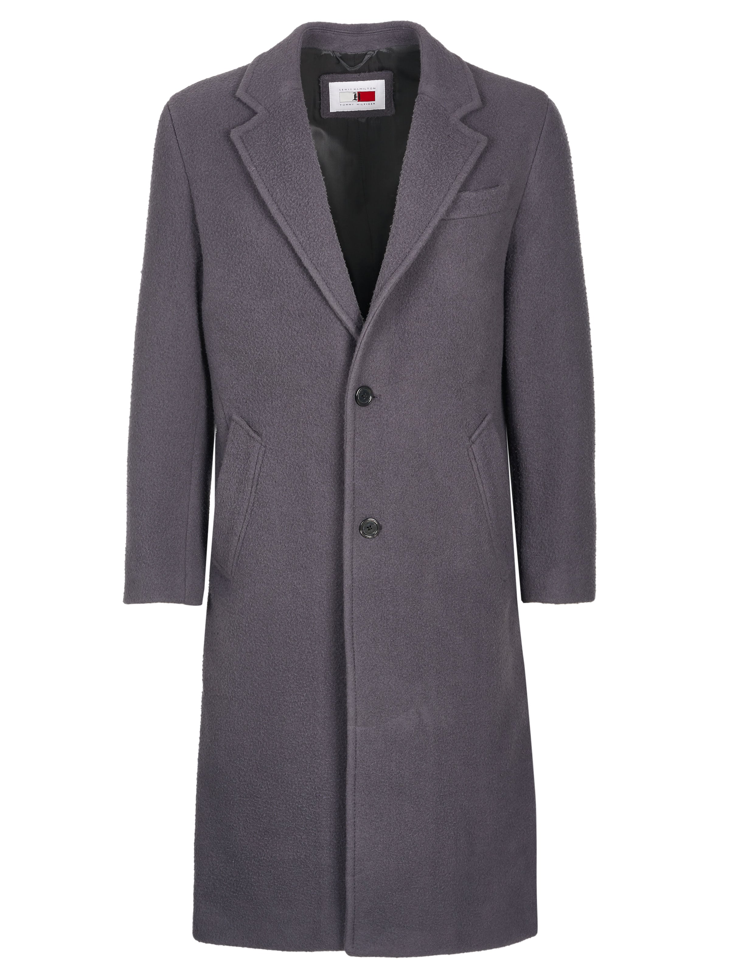 TOMMY HILFIGER Between-Seasons Coat in Grey: front