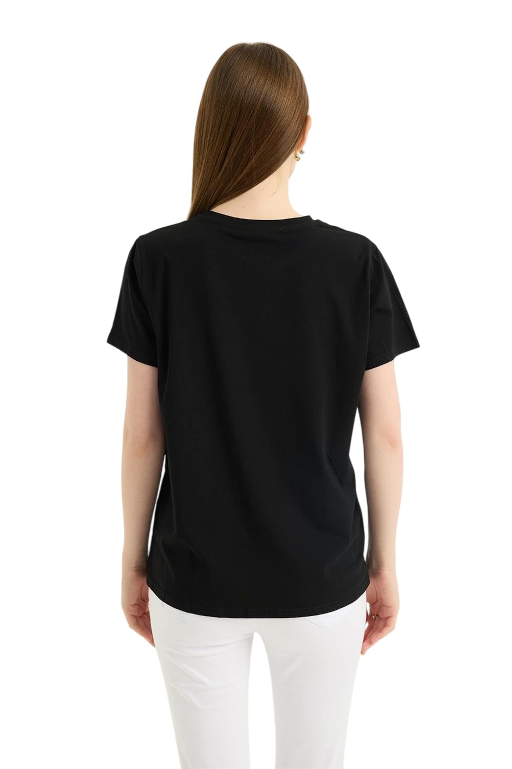 HOME STORE T-Shirt in Schwarz