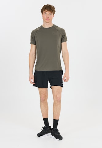 ENDURANCE Performance Shirt 'Abia' in Brown