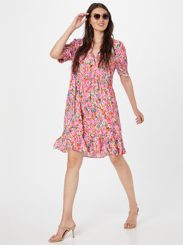 Robe-chemise comma casual identity en rose