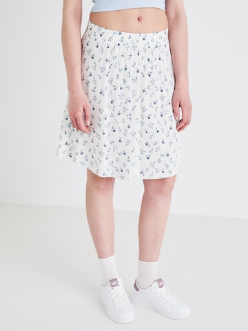 Jupe MSCH COPENHAGEN en bleu : devant