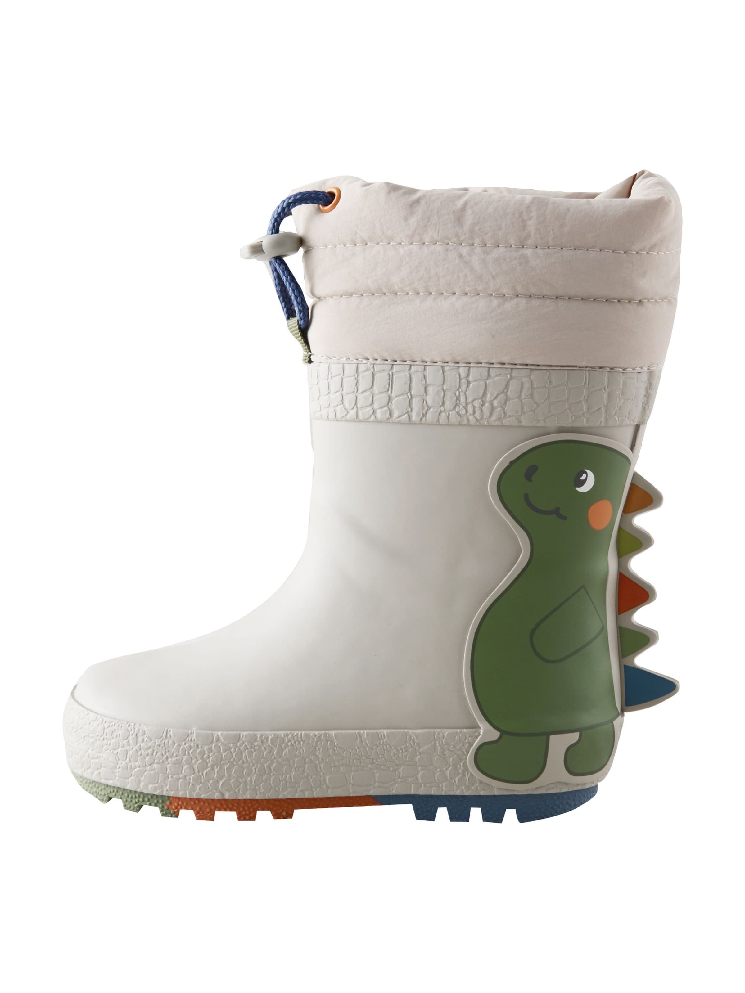 szürke / zöld / piros / fehér Next Gumicsizmák 'Cuff Welly' - 20,5, Termék nézet