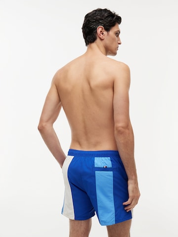 TOMMY HILFIGER Zwemshorts 'Heritage' in Blauw