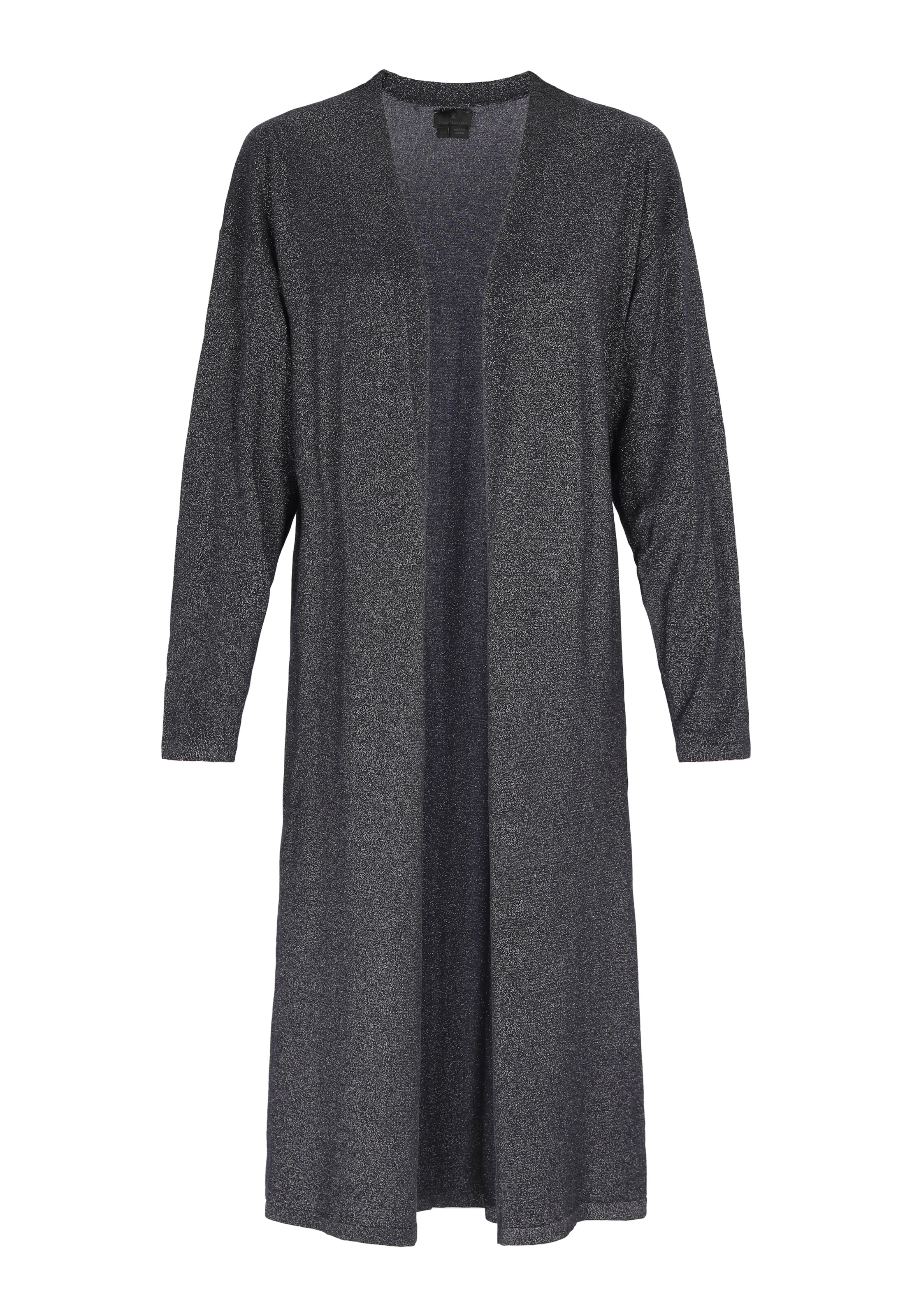 Geacă tricotată DreiMaster Klassik pe negru amestecat, Vizualizare produs