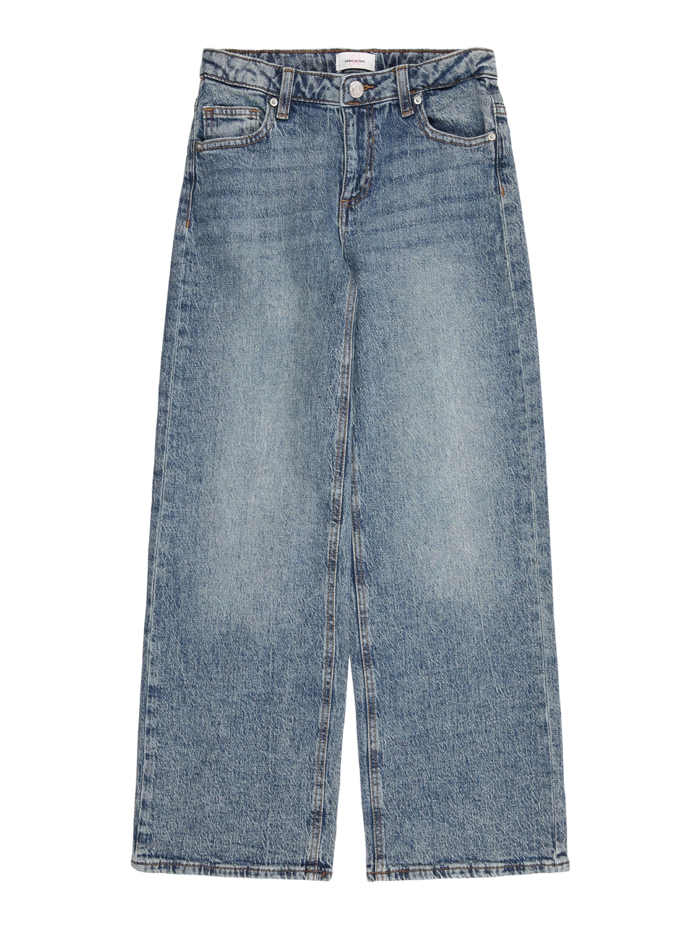 mėlyna Vero Moda Girl Plačios klešnės Džinsai 'VMTESSA': priekis