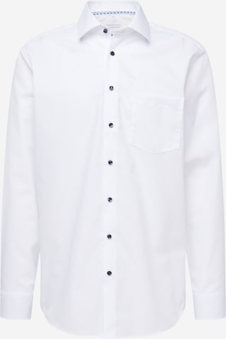 SEIDENSTICKER - Regular Fit Camisa em branco: frente