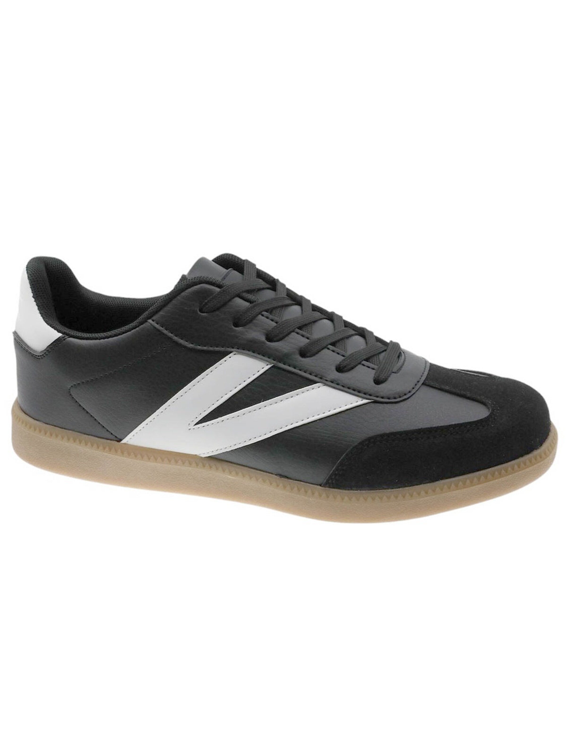 Beppi Schnürschuh 'Casual Shoe'‌‌‌‌‌‌ in Schwarz: Vorderseite