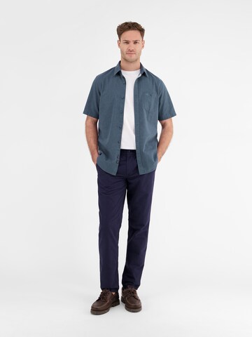 LERROS Regular fit Overhemd in Blauw