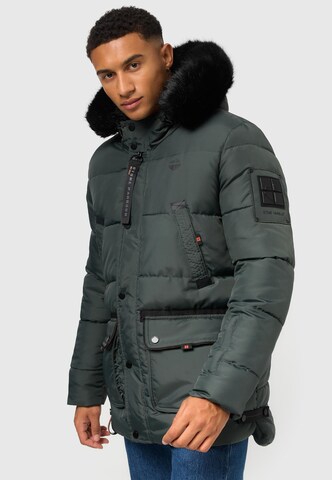 STONE HARBOUR Winter Jacket 'Mironoo' in Green