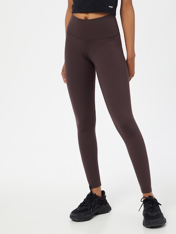 Coupe slim Pantalon de sport 'Franz' Athlecia en rouge : devant