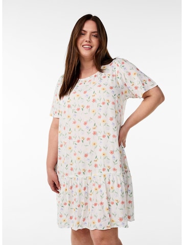 Rochie 'FLBILLY' de la Zizzi pe alb: față