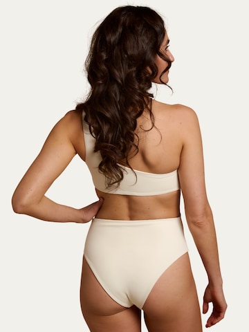 Billie Swim Bandeau Badpak 'Biarritz One Piece' in Beige