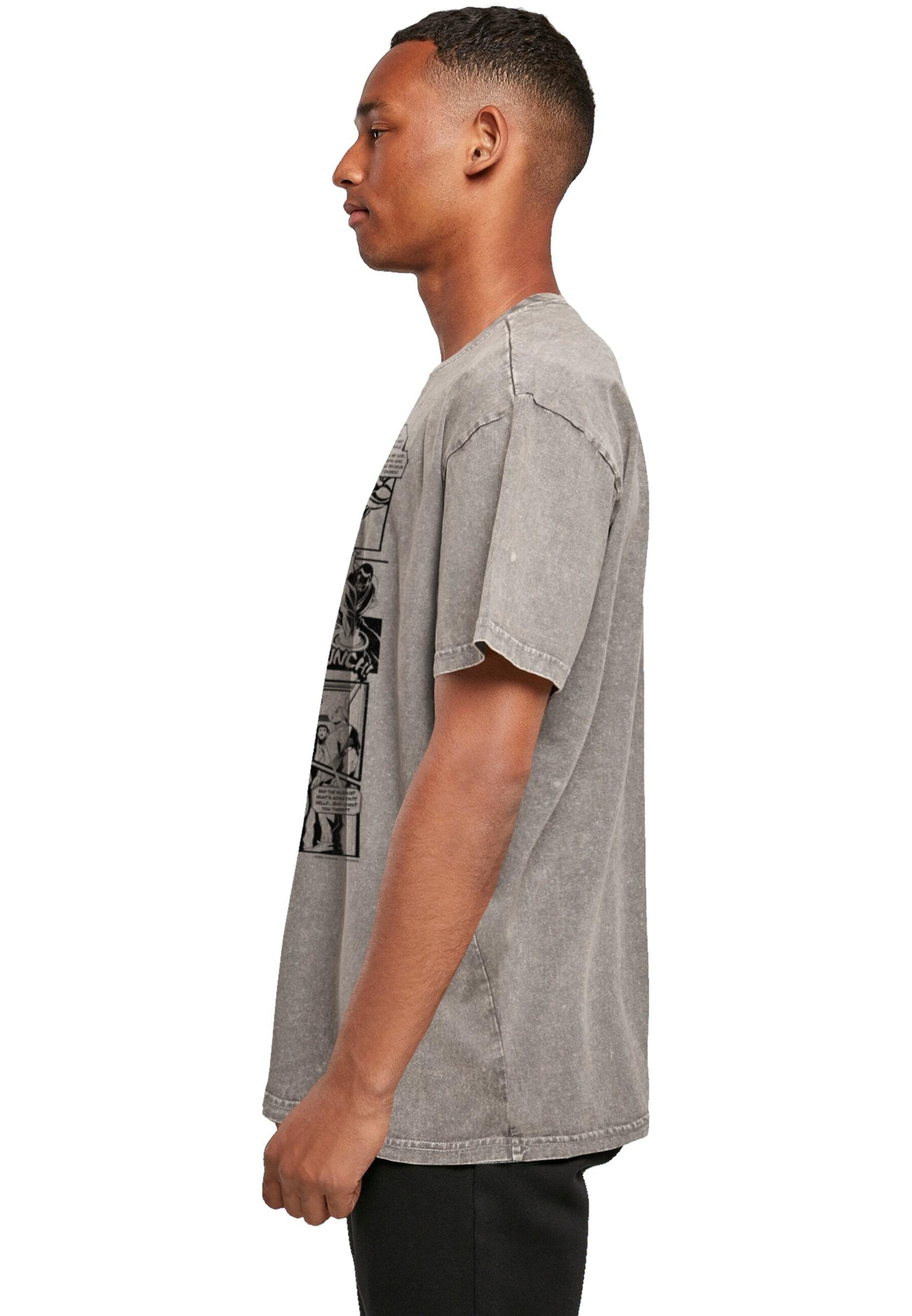 Maglietta 'Baki - S1 Manga Hug Panel' di ABSOLUTE CULT in grigio