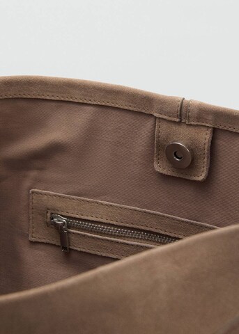 MANGO Shopper 'Carnaby' in Beige