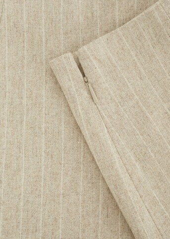 MANGO Nederdel 'Diplo' i beige