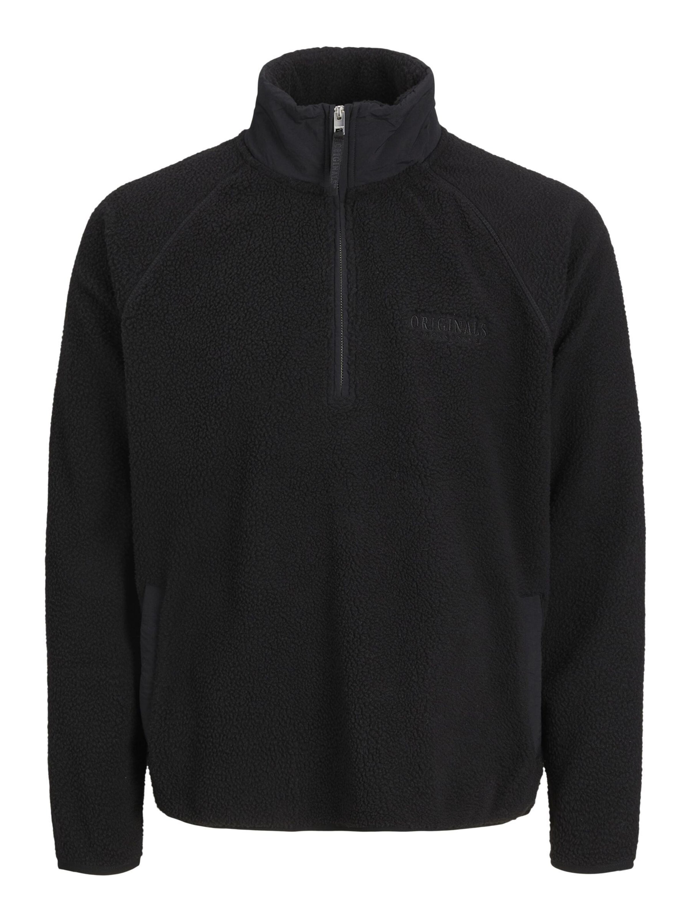 Sweat-shirt JACK & JONES en noir : devant