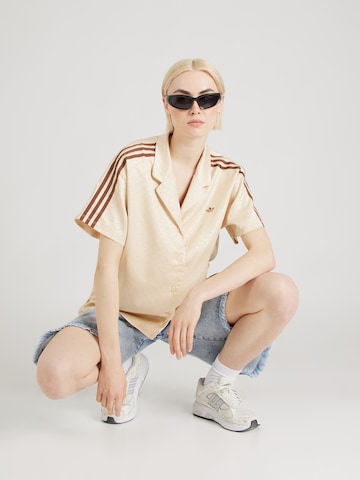 Camicia da donna di ADIDAS ORIGINALS in beige