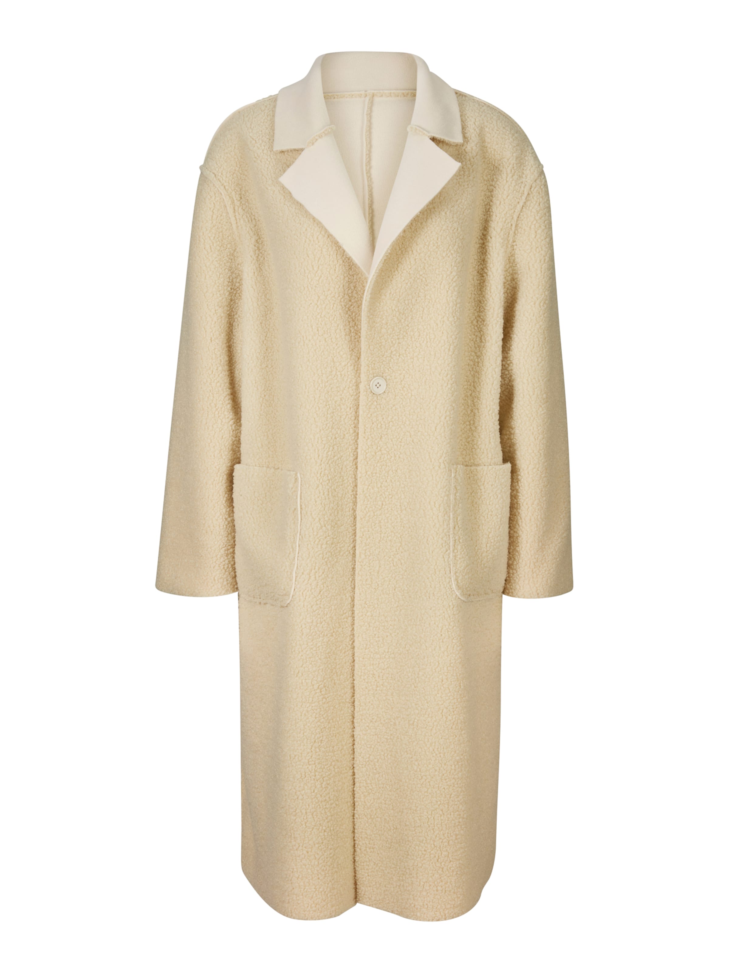 heine Prechodný kabát - Béžová: predná strana