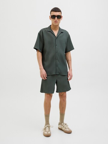 JACK & JONES - Loosefit Pantalón en verde