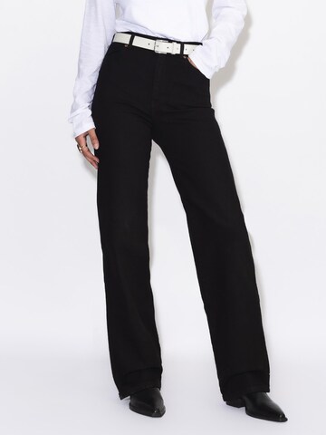 Dr. Denim Slim fit Jeans 'Moxy High Straight' in Black