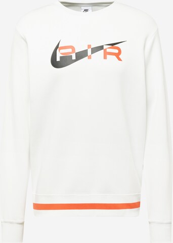 Nike Sportswear Sweatshirt 'AIR' in White: front