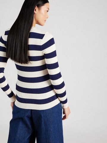 Pull-over 'Karol' ONLY en bleu