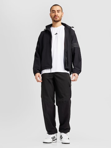 ADIDAS ORIGINALS Sweatjacke 'Street Neuclassics' in Schwarz