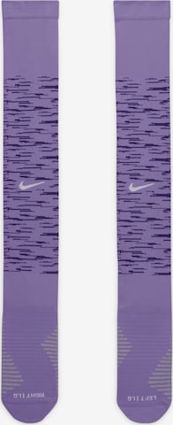 NIKE Soccer Socks in Purple