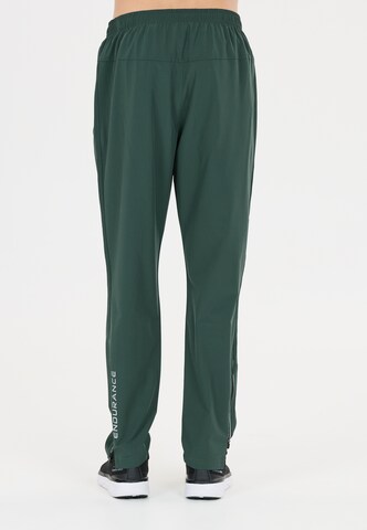 ENDURANCE Regular Sporthose 'THULE ACTIV' in Grün