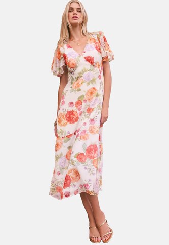 Lipsy Jurk in Wit: voorkant