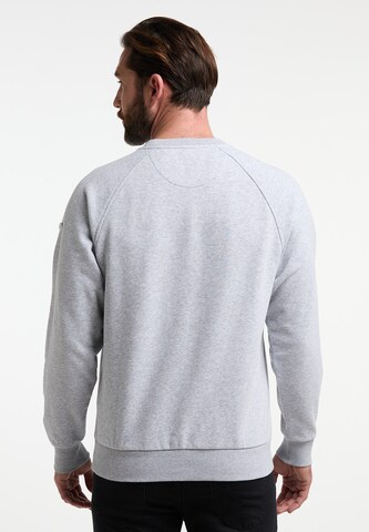 DreiMaster Maritim - Sweatshirt 'Bridgeport' em cinzento