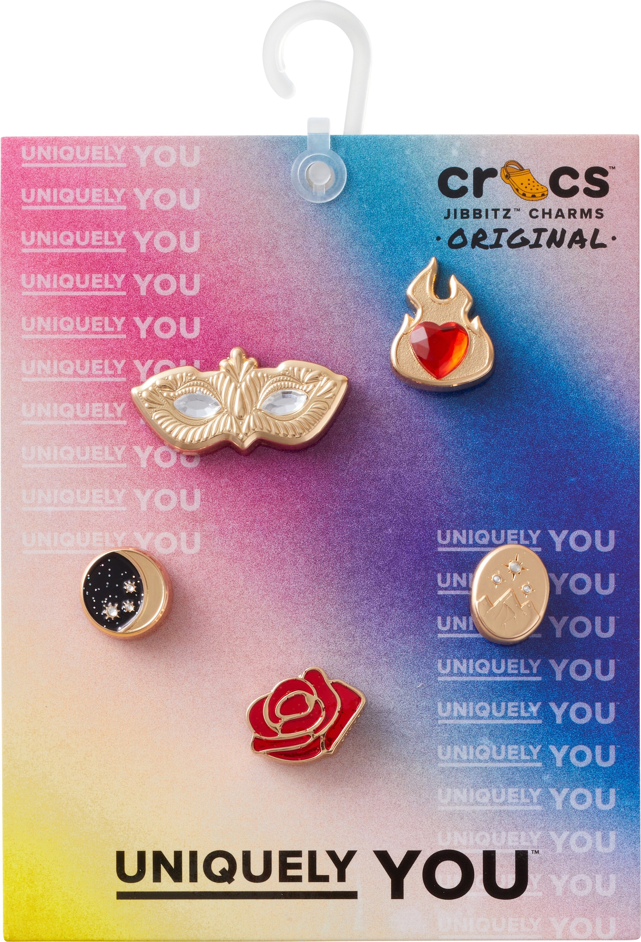 Crocs Shoe Accessories in Gold