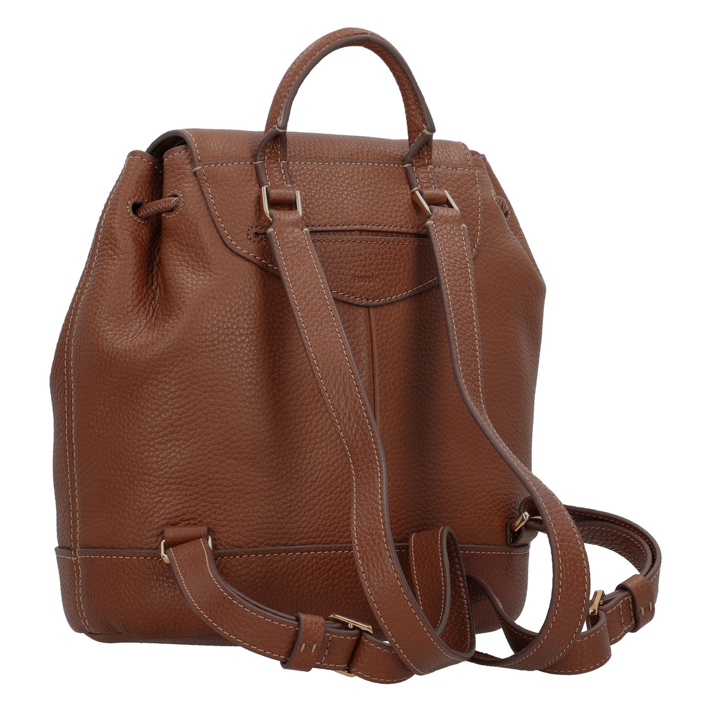 FOSSIL Rucksack 'Everleigh' in Braun