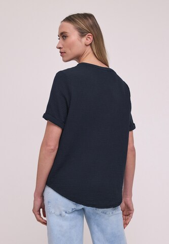 STREET ONE Bluse in Blau
