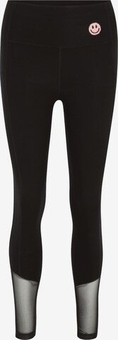 Skinny Pantalon de sport Betty Barclay en noir : devant