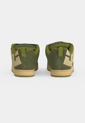 DC Shoes - Sapatilhas baixas 'COURT' em verde