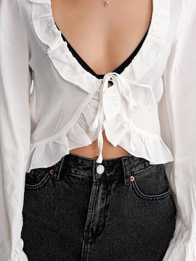 MixRay Chemisier en blanc, Vue avec produit